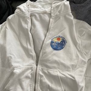 brandy melville golden coast zip up
